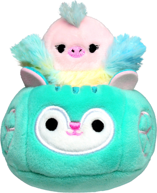 Maskotka Kellytoys Squishmallows Squishville Mini zwierzątko Elda z transportem 5 cm (0191726410133) - obraz 2