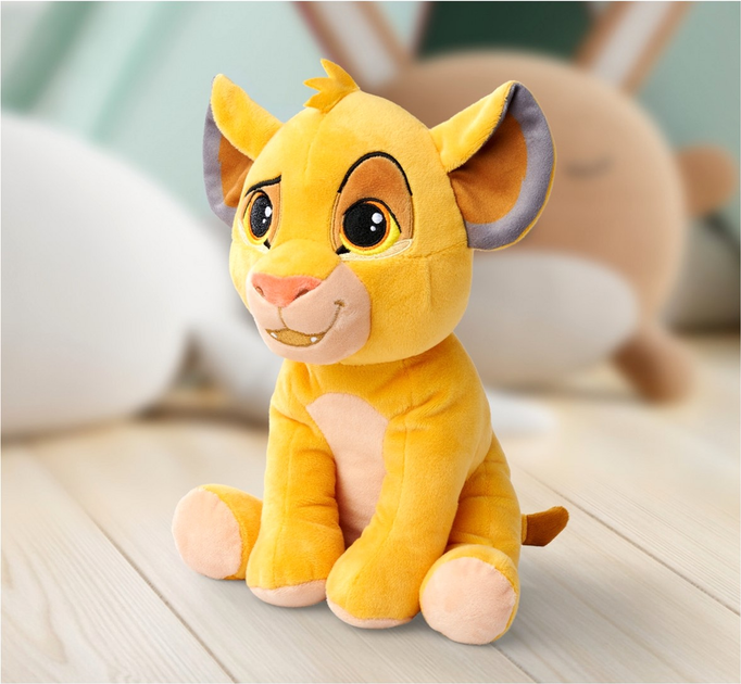 Maskotka Simba Disney Król Lew Simba 25 cm (5400868025798) - obraz 2