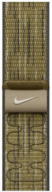 Ремінець Apple Nike Sport Loop для Apple Watch 40mm Green/Grey (MC1H4) - зображення 3
