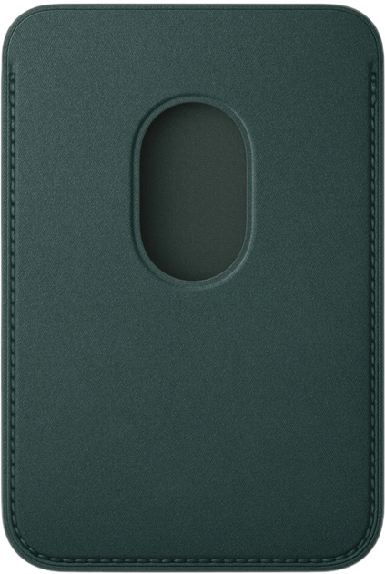 Чохол-гаманець Apple iPhone FineWoven Wallet MagSafe Dark Green (MA6Y4ZM/A) - зображення 2