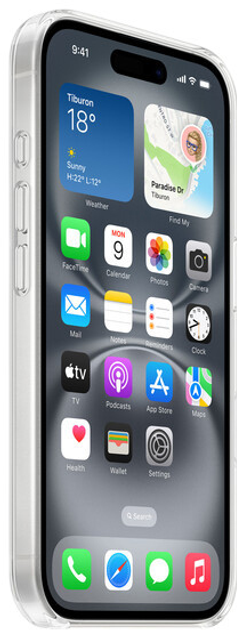 Etui Apple MagSafe Clear Case do Apple iPhone 16 Clear (MA6A4) - obraz 6