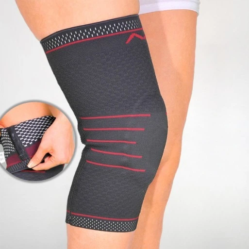 Бандаж на колено трикотажный с кольцом и вставками Orthopoint REF-700 фиксатор коленного сустава, Размер S - изображение 2