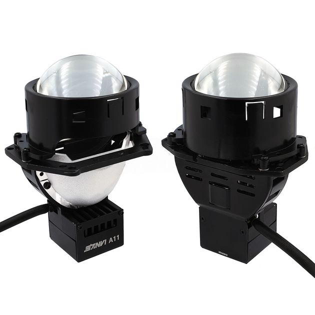 Комплект світлодіодних лінз SANVI Bi-LED A11 5500K 3.0" 72W - изображение 2