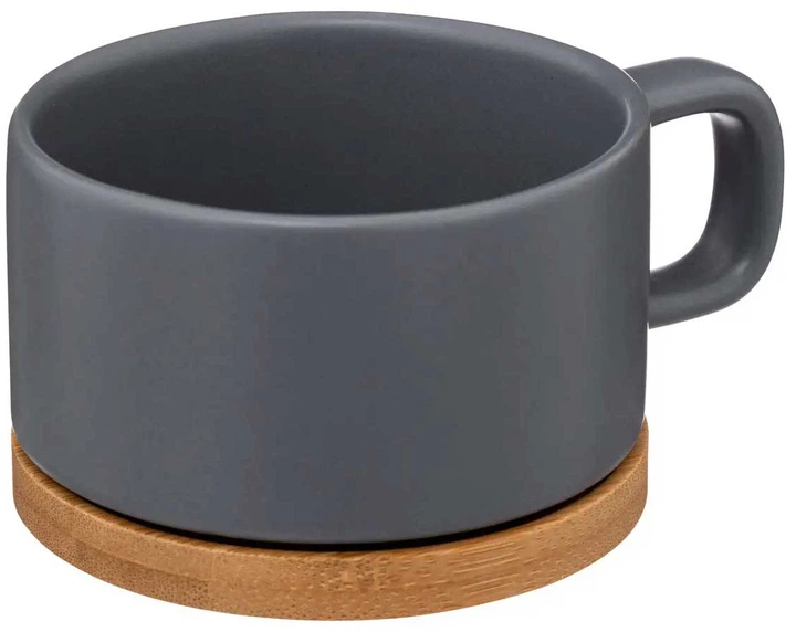 Dzbanek do zaparzania herbaty Secret de Gourmet Nature z kubkiem niebieski 400 ml (3560232712814) - obraz 6