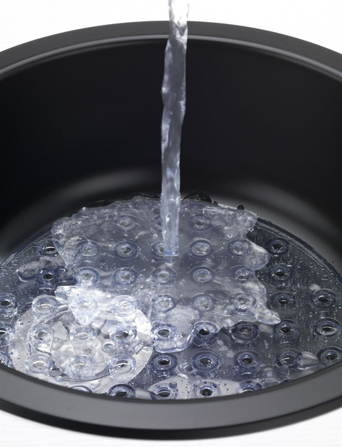 Mata do zlewu Wenko Kristal okrągła 31 cm Transparentna (4008838819753) - obraz 5
