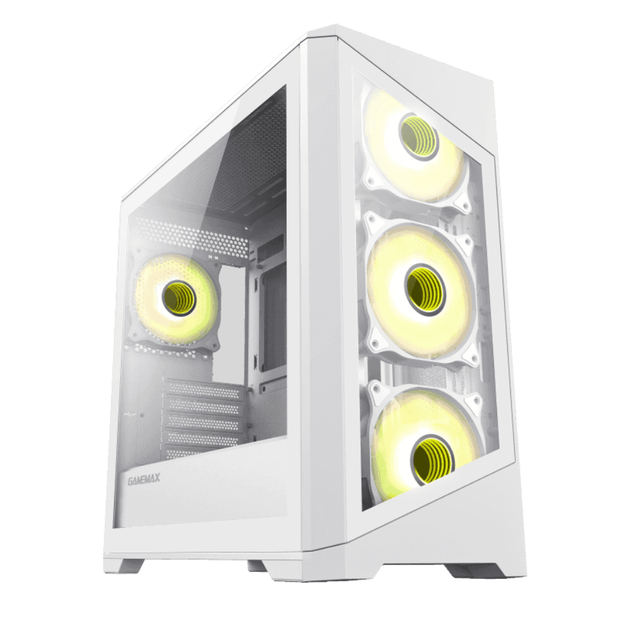 Корпус для компьютера Miditower GameMax Destroyer TGW без БП Белый - изображение 2