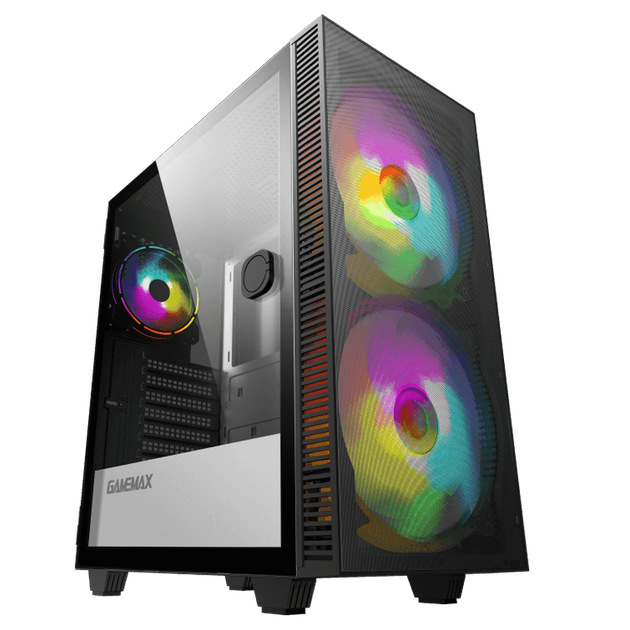 Корпус для компьютера АТХ GameMax Aero без БП/подсветка/Miditower Черный / Корпус для ПК - Фото 1 Корпус для компьютера АТХ GameMax Aero без БП/подсветка/Miditower Черный / Корпус для ПК - изображение 1
