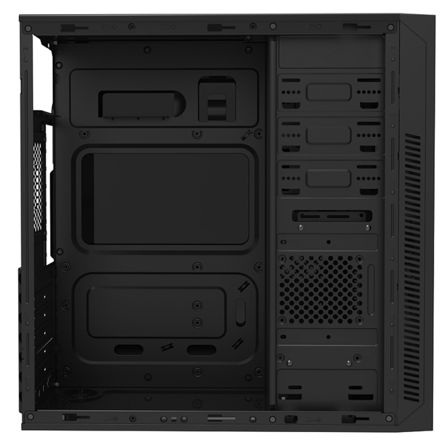 Корпус для комп'ютера Midіtower GameMax MT525-2U3TYC-3FAN без БЖ Чорний / Корпус для ПК - зображення 4