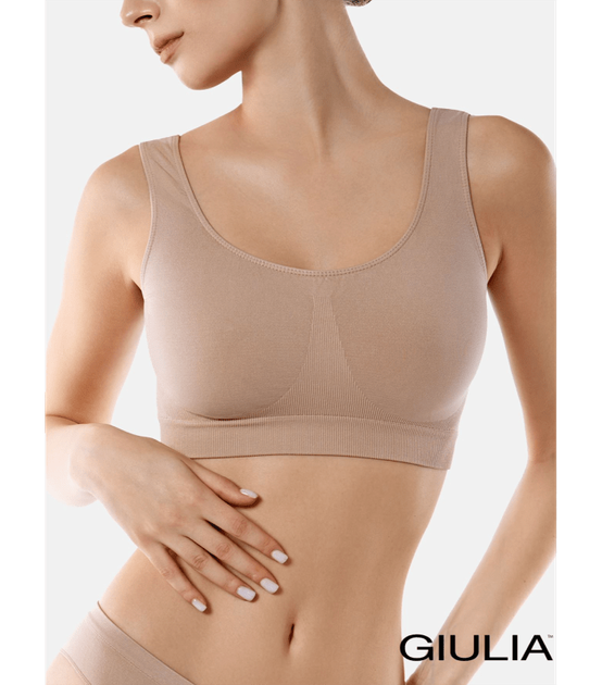 Топ из микрофибры на широких бретельках - Giulia - TANK TOP - L/XL ...