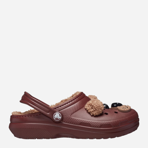 Дитячі крокси для хлопчика Crocs Classic Lined Iam Brown Bear Clog Kids T 210019-2FL 23-24 (C7) Коричневі (0196265758784) - зображення 1