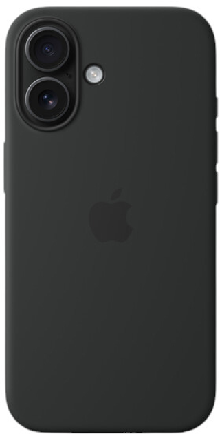 Чохол Apple iPhone 16 Plus Silicone Case MagSafe Black (MYY93) - зображення 5