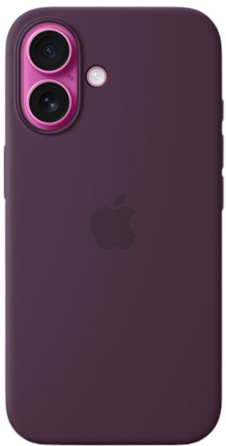 Etui Apple iPhone 16 Plus Silicone Case MagSafe Plum (MYYD3) - obraz 3