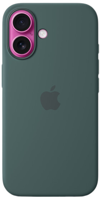 Чохол Apple iPhone 16 Plus Silicone Case MagSafe Lake Green (MYYH3) - зображення 3
