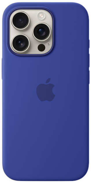 Чохол Apple iPhone 16 Pro Silicone Case MagSafe Ultramarine (MYYP3) - зображення 1