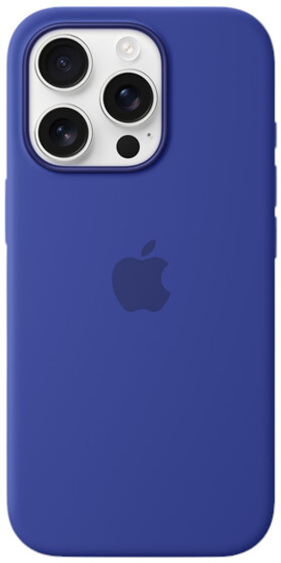 Etui Apple iPhone 16 Pro Silicone Case MagSafe Ultramarine (MYYP3) - obraz 3