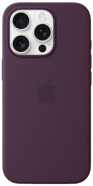 Чохол Apple iPhone 16 Pro Max Silicone Case MagSafe Plum (MYYW3) - зображення 3