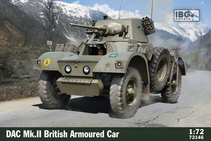 Модель для склеювання IBG Models DAC Mk.II British Armoured Car 1:72 (5907747902930) - зображення 1