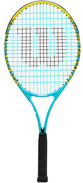 Тенісна ракетка Wilson Minions 2.0 JR 25 WR097310H 3 7/8 blue/ yellow (0097512589468) - зображення 1