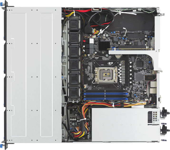 RACK Сервер ASUS RS300-E12-RS4 Intel C262 LGA 1700 (1U) Black (90SF03A1-M00070) - зображення 9