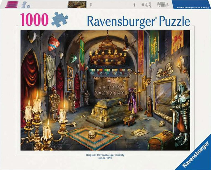 Пазл Ravensburger Замок вампірів 70 x 50 см 1000 деталей (4005555007876) - зображення 1