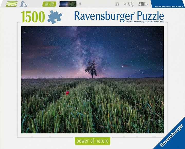 Puzzle Ravensburger 1500 Pola i gwiazdy 80 x 60 cm 1500 elementów (4005555007999) - obraz 1