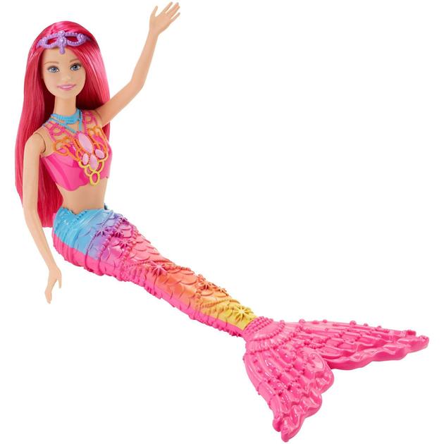 Лялька Mattel Barbie Dreamtopia Русалка з Країни Веселки 37 см (0887961216813) - зображення 1