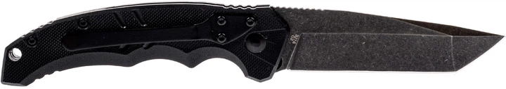 Nóż automatyczny sprężynowy Boker Intention II Tanto Black (23731113) - Zdjęcie 2 Nóż automatyczny sprężynowy Boker Intention II Tanto Black (23731113) - obraz 2