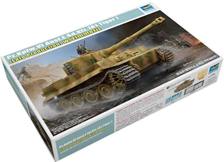 Model do sklejania Trumpeter Czołg Pz.Kpfw.VI Ausf.E Sd.Kfz.181 Tiger I 1:35 (9580208095400) - obraz 1