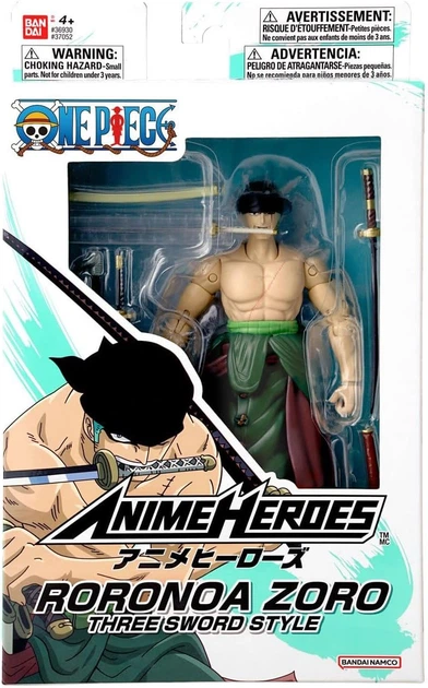 Фигурка Аниме Ророноа Зоро Ван-Пис One Piece Roronoa Zoro Three