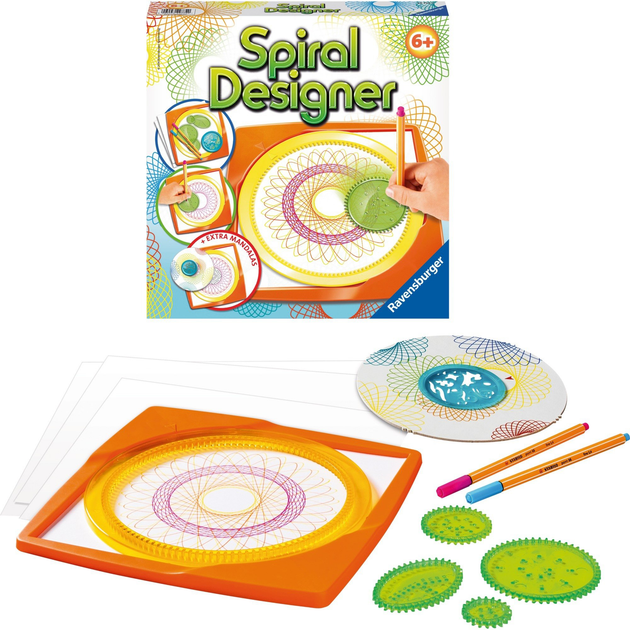 Zestaw do rysowania Ravensburger Spiral Designer (4005556297740) - obraz 2