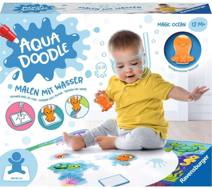 Килимок для малювання Ravensburger Ministeps: Aqua Doodle Чарівний океан (4005556045686) - зображення 1