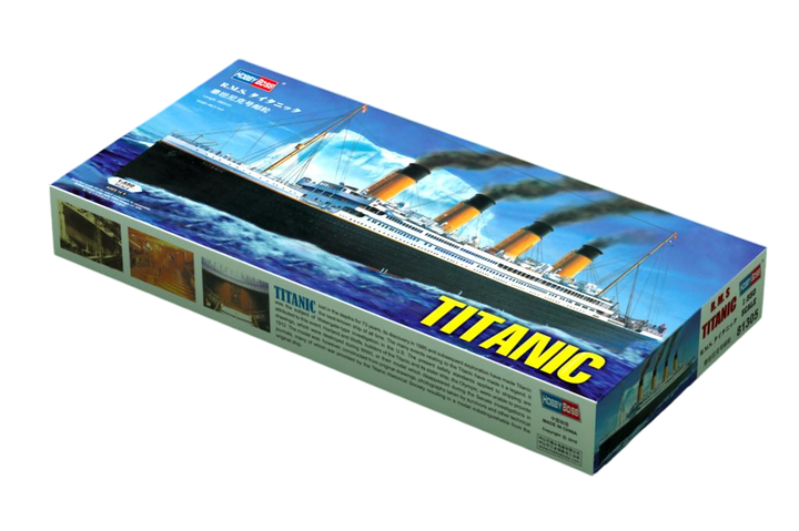 Model do sklejania Hobby Boss RMS Titanic 1:550 (6939319213051) - obraz 1