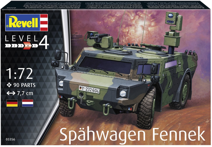 Model do sklejania Revell Spahwagen Fennek 1:72 (4009803033563) - obraz 2