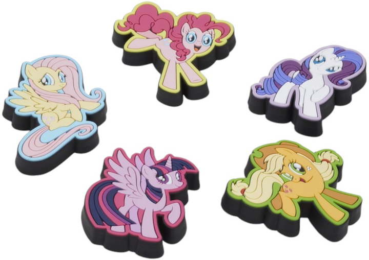 Джибітси Crocs My Little Pony 10011470 5 шт Різнокольорові (0196265356799) - зображення 2