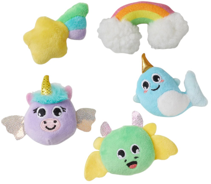 Джибітси Crocs Magical Plush Friends 10012954 5 шт Різнокольорові (0196265615902) - зображення 1