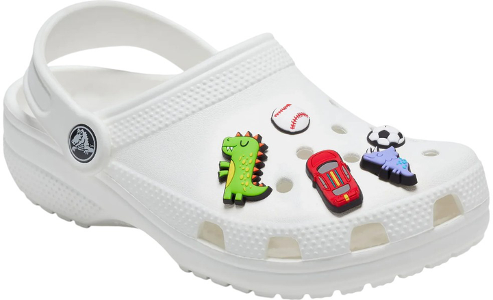 Джибітси Crocs Good Mix Boy Things 10013687 5 шт Різнокольорові (0196265824694) - зображення 2