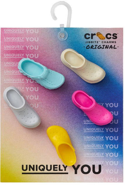 Przypinki do butów Crocs Jibbitz Silhouette 10013716 5 szt Wielokolorowe (0196265824861) - obraz 4