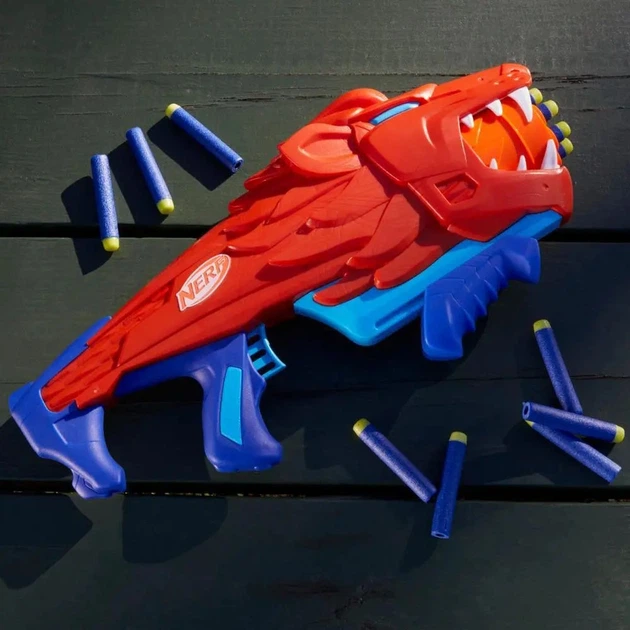 Бластер іграшковий Hasbro Nerf Wild Lionfury F8646 (5010996212160) - зображення 4