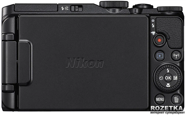 Фотоаппарат Nikon Coolpix S9900 Black (VNA790E1) купить на ROZETKA
