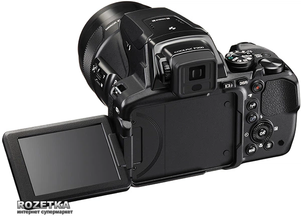 Фотоаппарат Nikon Coolpix P900 Black (VNA750E1) купить на ROZETKA