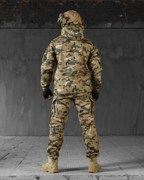 Тактический демисезонный костюм SoftShell 4XL мультикам (52035) - изображение 4