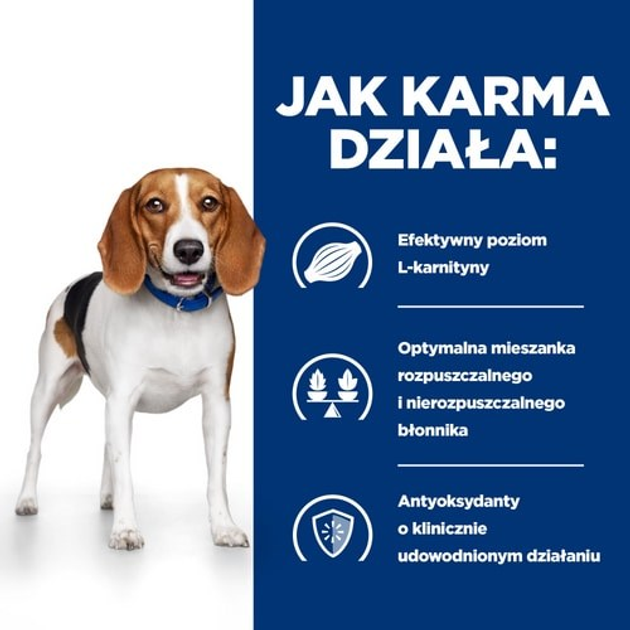Sucha karma dla psów Hill's Prescription Diet r/d Kurczak 1.5 kg (0052742665306) - obraz 5
