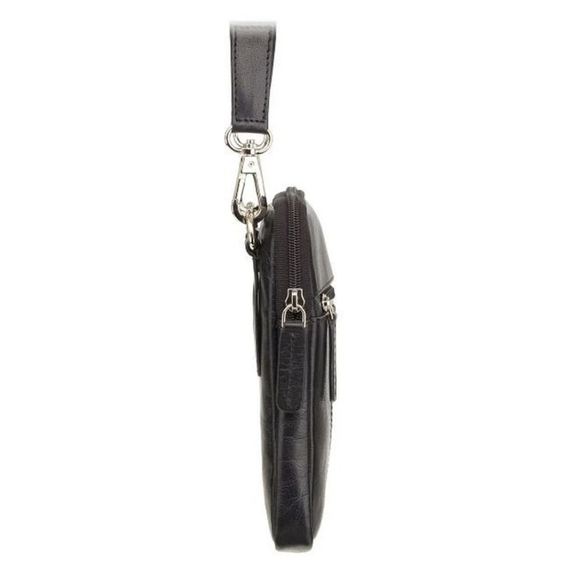 Сумка кожаная через плечо Visconti S10 Remi (Black) - изображение 3