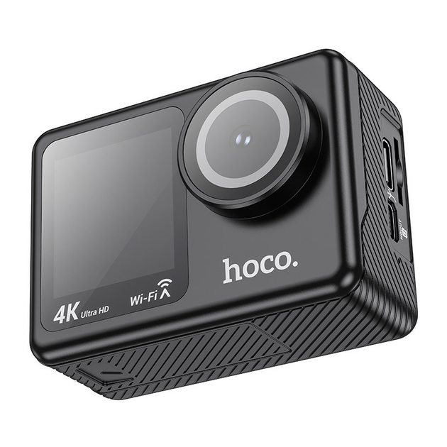 Екшн камера HOCO DV101 dual color screen sports camera Black (6942007616805) - Фото 3 Екшн камера HOCO DV101 dual color screen sports camera Black (6942007616805) - изображение 3