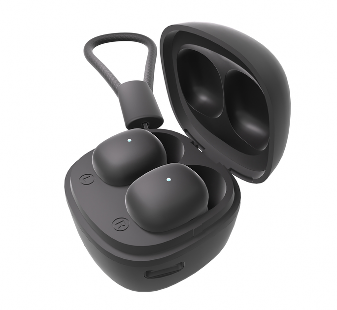 Наушники TWS Ergo BS-530 Twins Nano 2 Black - изображение 3