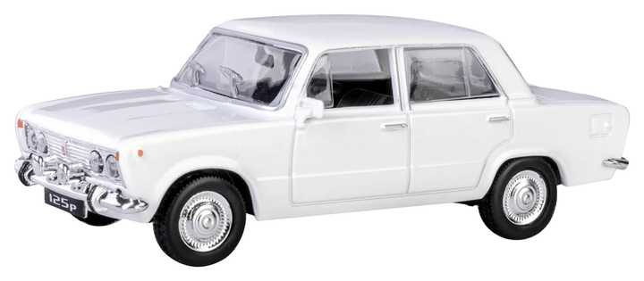 Металева модель Daffi PRL Fiat 125p White (5905422115859) - зображення 2