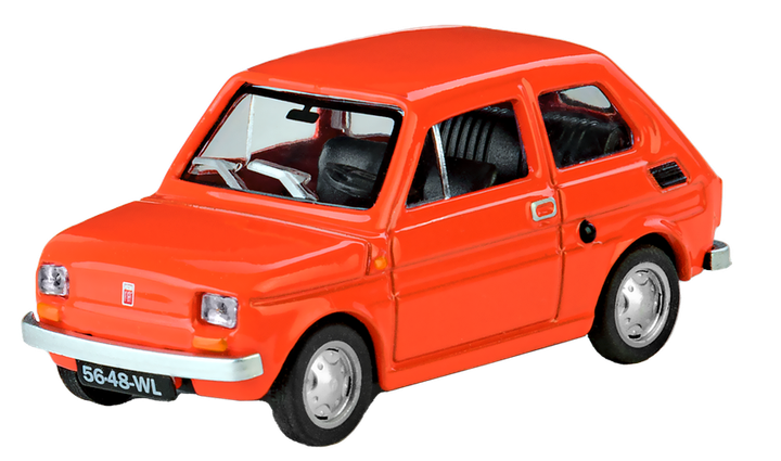Pojazd metalowy Daffi PRL Fiat 126p Czterdziestolatek (5905422023253) - obraz 3