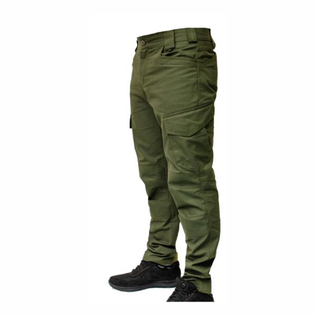 Тактичні штани WinTac Varvar Olive Urban Tactical Pants Special Fabric M/Long олива - изображение 2