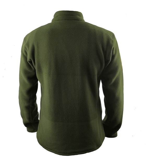 Флісова кофта WinTac Winter polar dark olive 5XL 260 гр/м олива - зображення 2