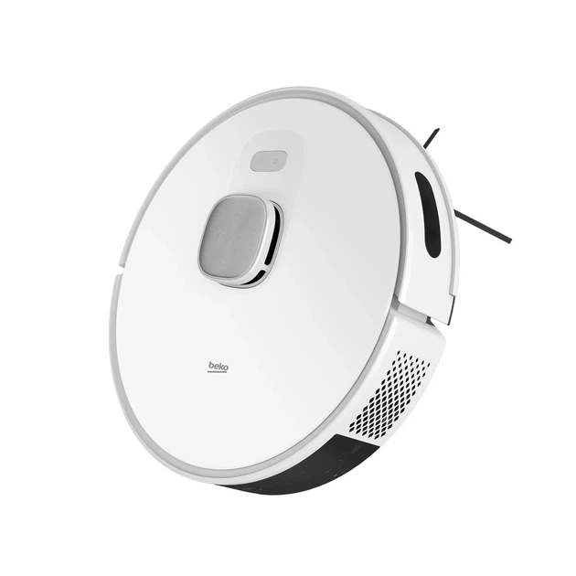 Робот-пылесос моющий Beko RoboSmart VRR80214VB White Функция мытья полов Станция очистки Создание карты помещения 65 дБ - изображение 4